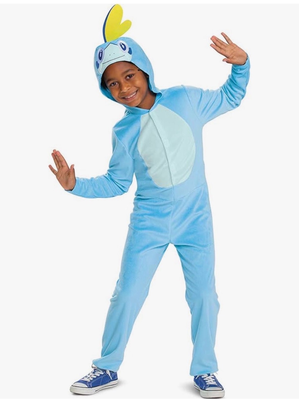 Pokemon Blue & Light Blue Child Sobble-Inspired Costume